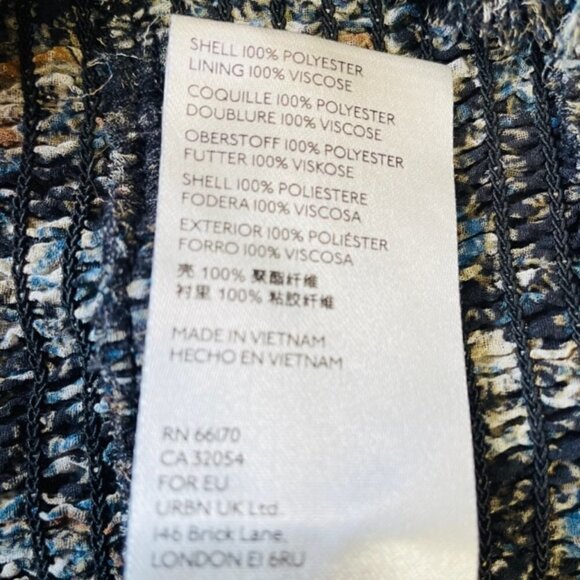 FREE PEOPLE Lolita Top in Dark Combo - Size Medium - Picture 9 of 9